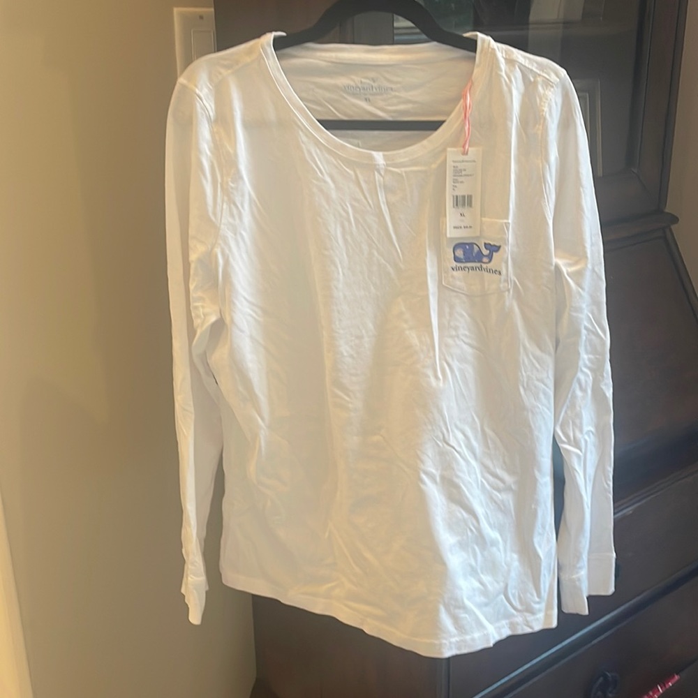 Brand new Long Sleeve Lacrosse pocket t-shirt